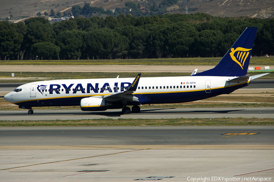 Ryanair Boeing 737-8AS (EI-EFH) | Photo 310203