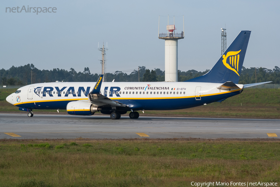 Ryanair Boeing 737-8AS (EI-EFH) | Photo 55709