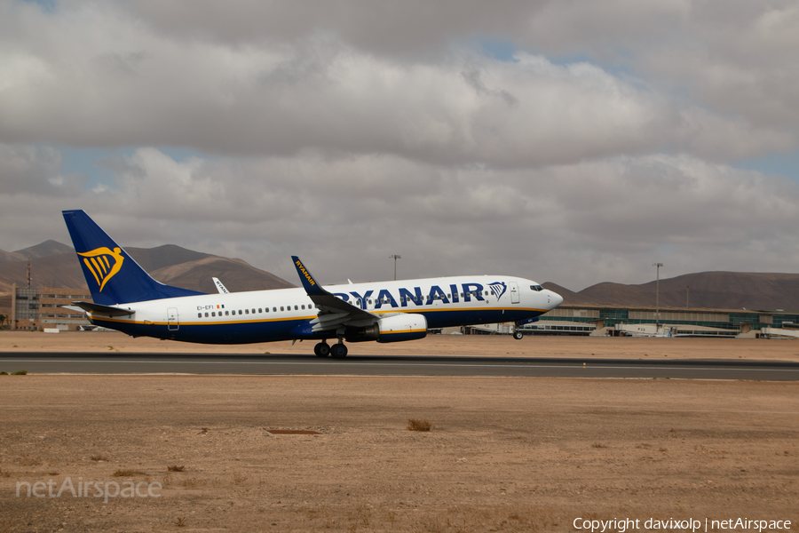Ryanair Boeing 737-8AS (EI-EFI) | Photo 365744