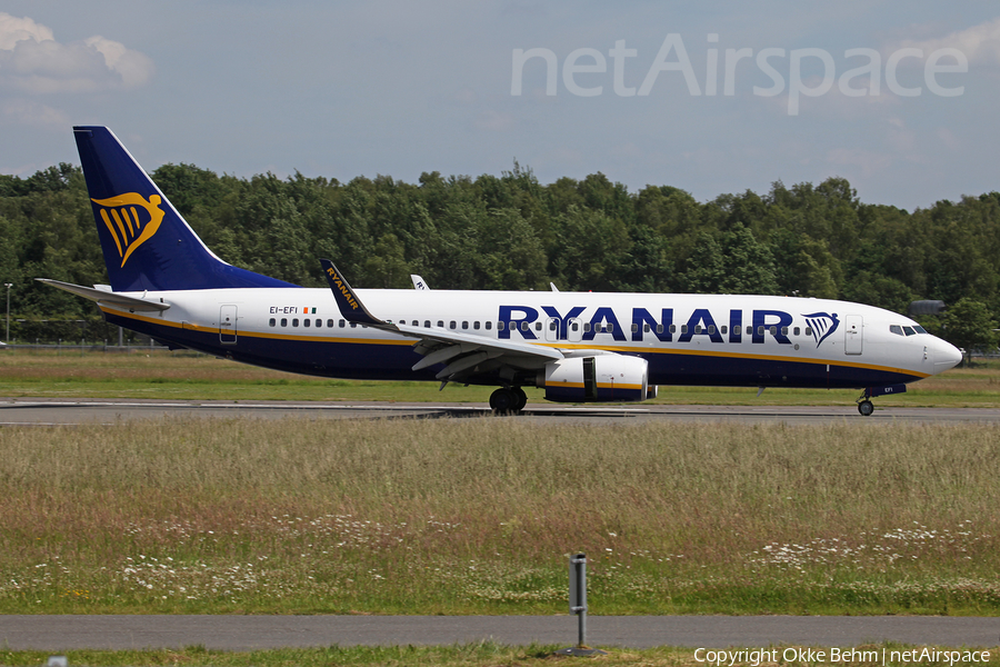 Ryanair Boeing 737-8AS (EI-EFI) | Photo 168290