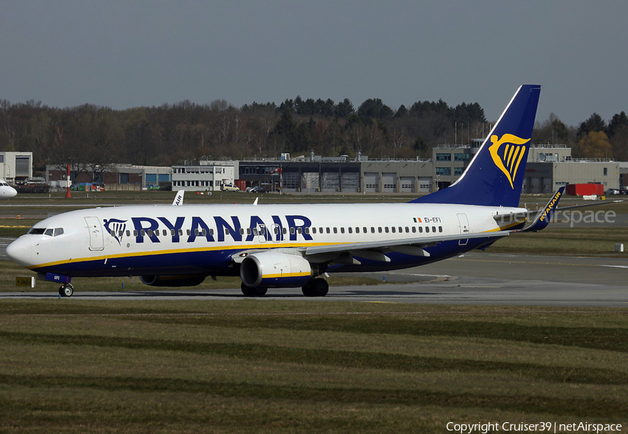 Ryanair Boeing 737-8AS (EI-EFI) | Photo 516209