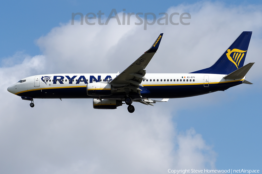 Ryanair Boeing 737-8AS (EI-EFI) | Photo 583566