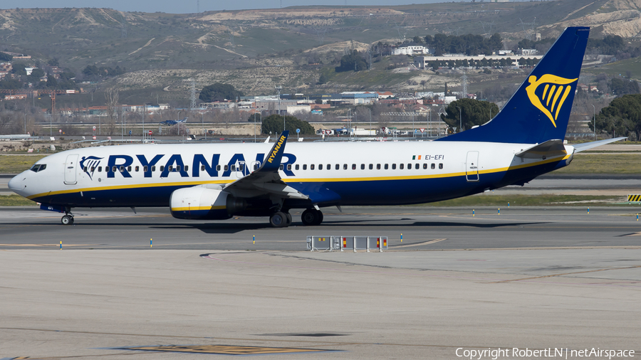 Ryanair Boeing 737-8AS (EI-EFI) | Photo 612637