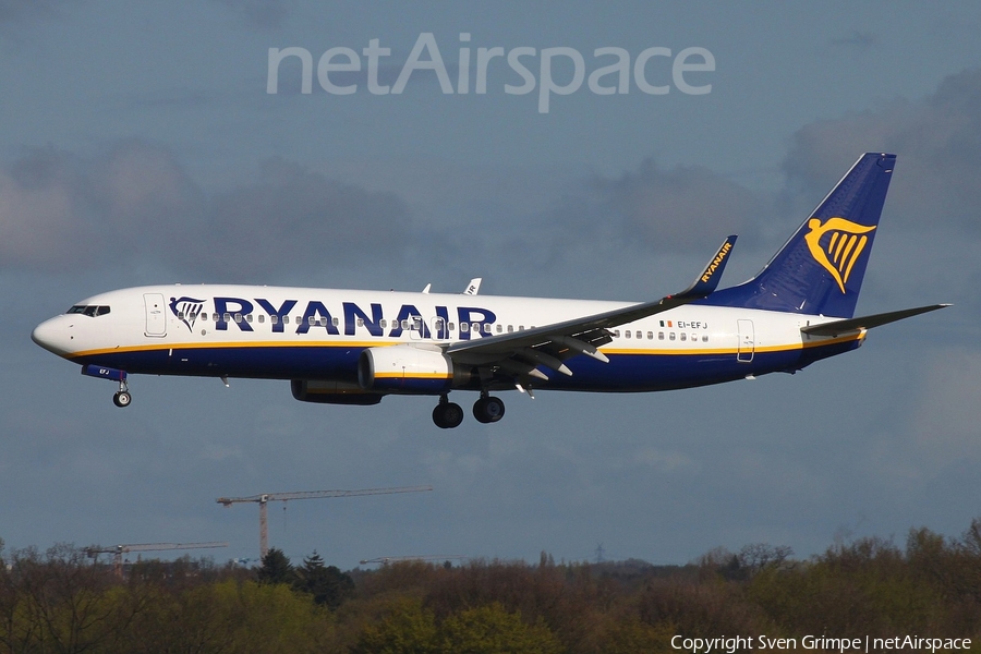 Ryanair Boeing 737-8AS (EI-EFJ) | Photo 156519