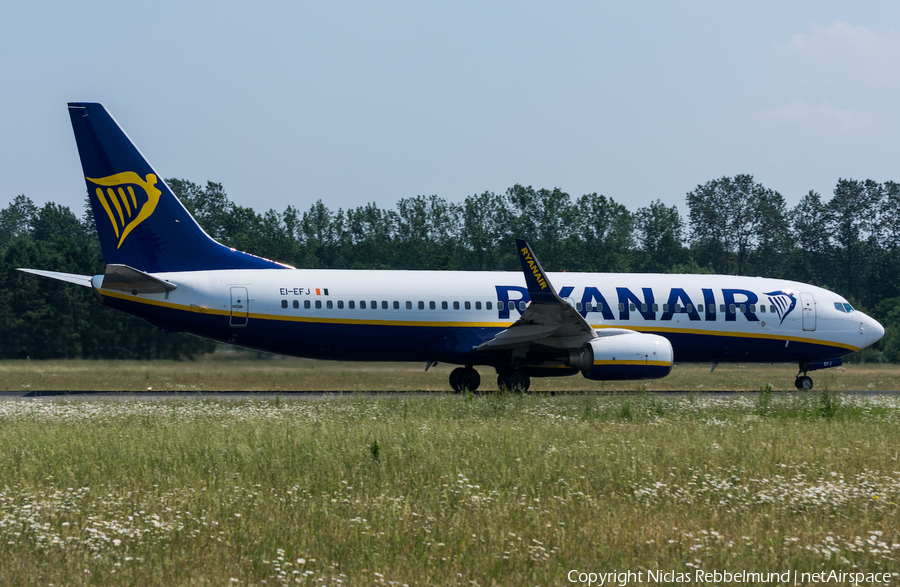 Ryanair Boeing 737-8AS (EI-EFJ) | Photo 246048