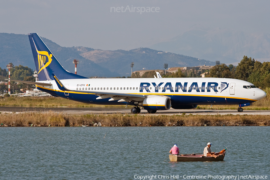 Ryanair Boeing 737-8AS (EI-EFK) | Photo 3413