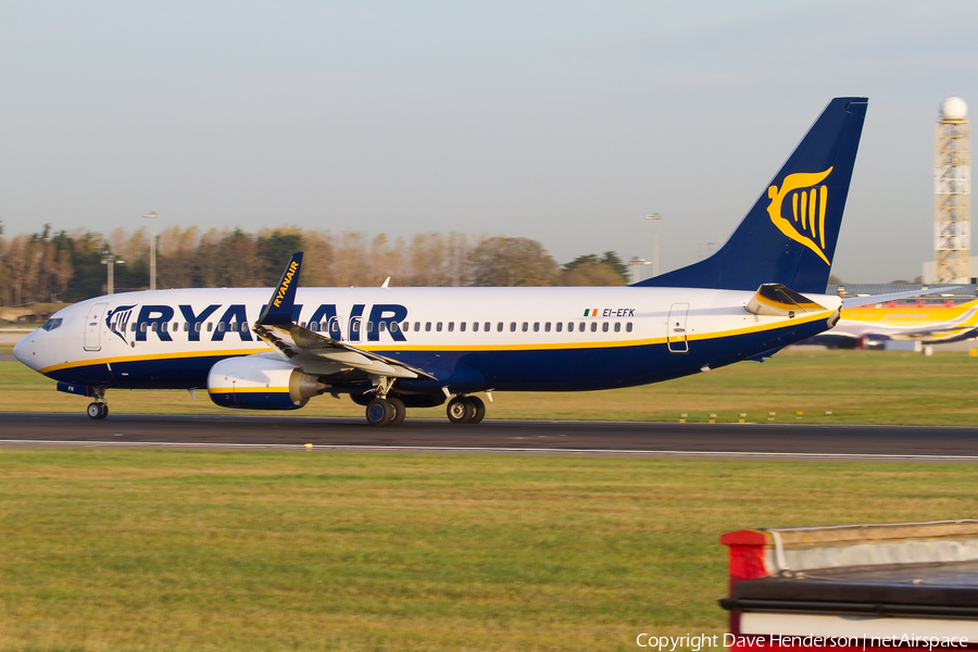 Ryanair Boeing 737-8AS (EI-EFK) | Photo 4469