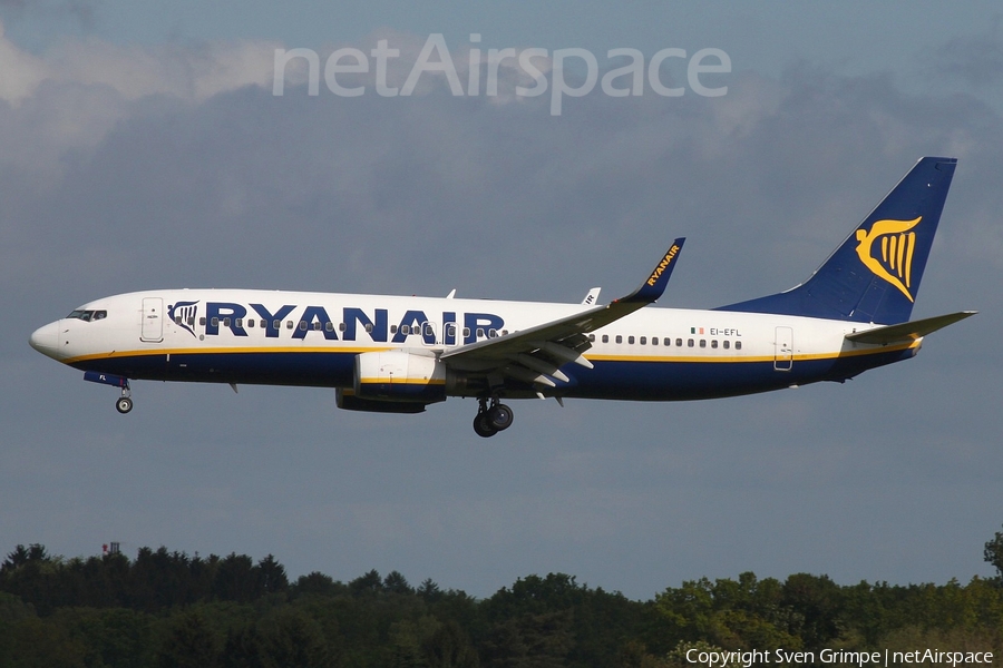Ryanair Boeing 737-8AS (EI-EFL) | Photo 109221