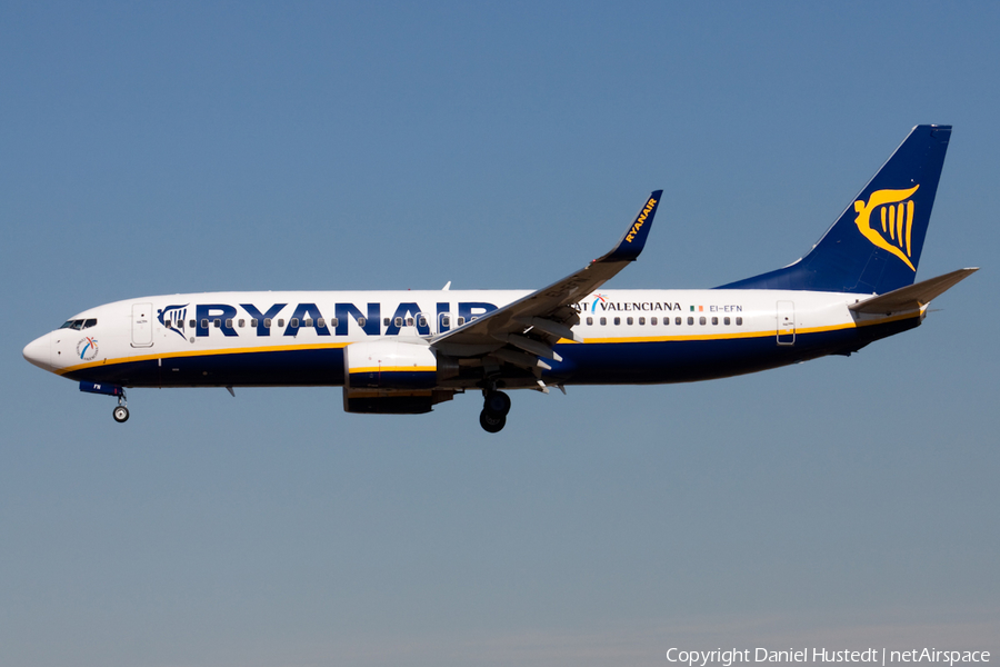 Ryanair Boeing 737-8AS (EI-EFN) | Photo 539328