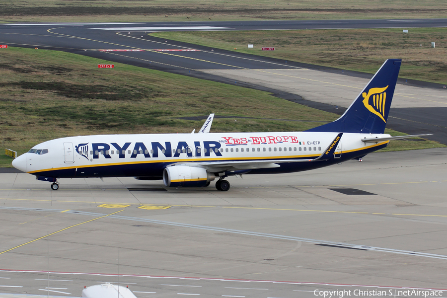 Ryanair Boeing 737-8AS (EI-EFP) | Photo 97696
