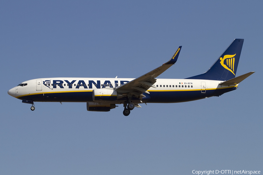 Ryanair Boeing 737-8AS (EI-EFR) | Photo 415436