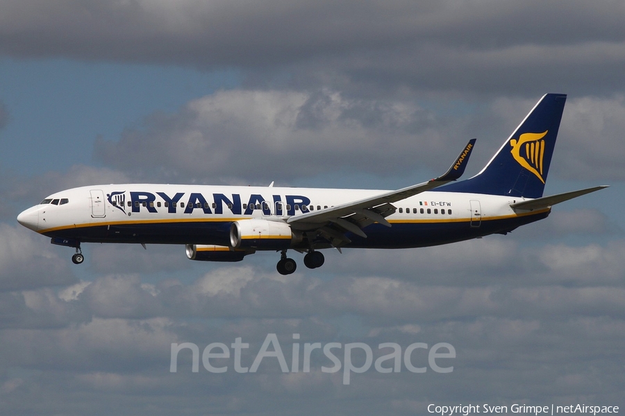 Ryanair Boeing 737-8AS (EI-EFW) | Photo 107233