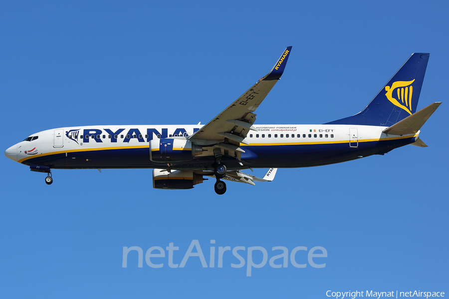 Ryanair Boeing 737-8AS (EI-EFY) | Photo 365259