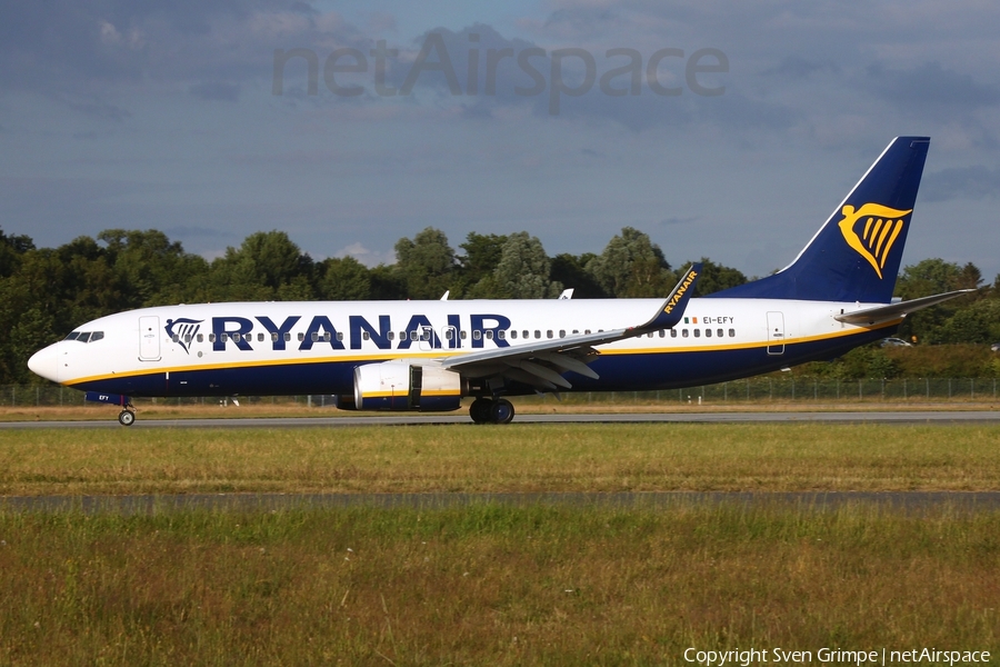 Ryanair Boeing 737-8AS (EI-EFY) | Photo 516635