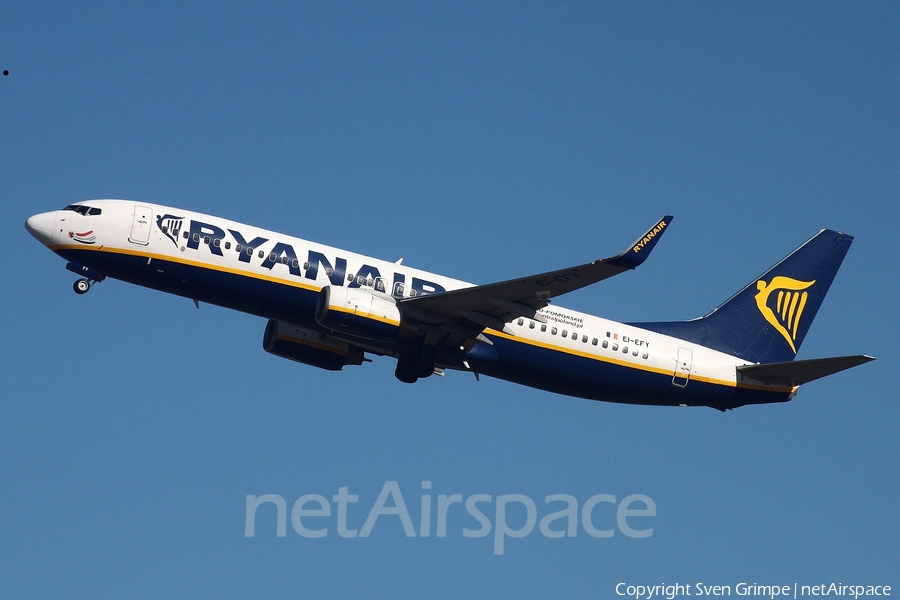 Ryanair Boeing 737-8AS (EI-EFY) | Photo 155290