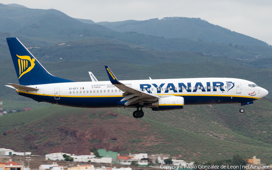 Ryanair Boeing 737-8AS (EI-EFY) | Photo 336112