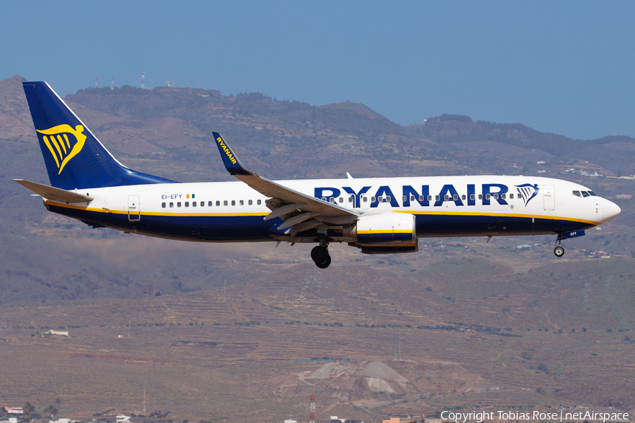 Ryanair Boeing 737-8AS (EI-EFY) | Photo 571306