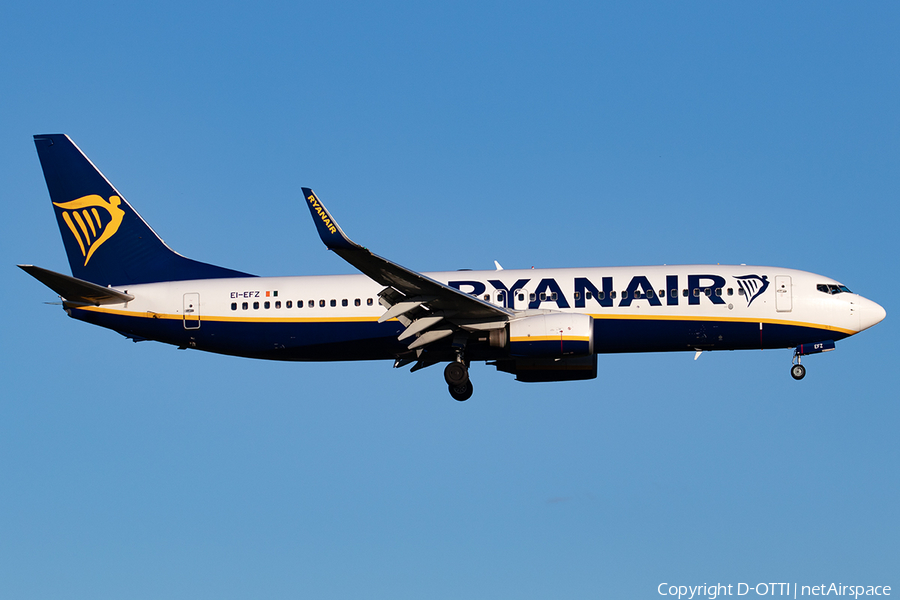 Ryanair Boeing 737-8AS (EI-EFZ) | Photo 395035