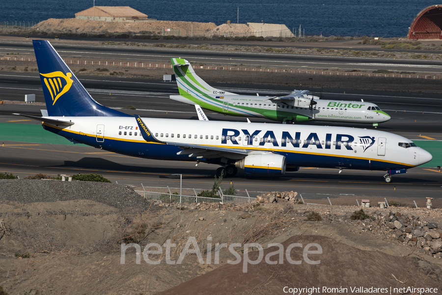 Ryanair Boeing 737-8AS (EI-EFZ) | Photo 498819