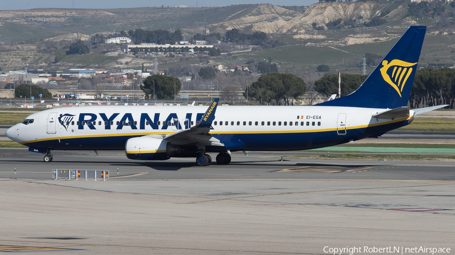 Ryanair Boeing 737-8AS (EI-EGA) | Photo 612455