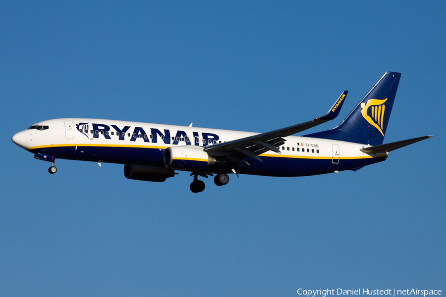 Ryanair Boeing 737-8AS (EI-EGB) | Photo 542245