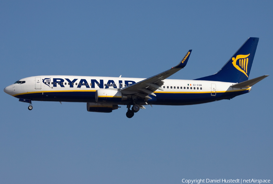 Ryanair Boeing 737-8AS (EI-EGB) | Photo 544414