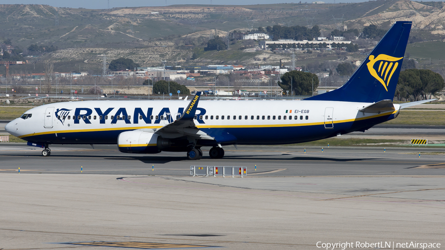 Ryanair Boeing 737-8AS (EI-EGB) | Photo 612386