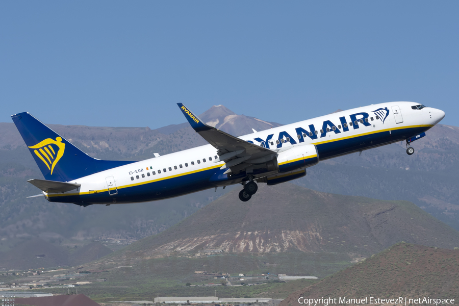 Ryanair Boeing 737-8AS (EI-EGB) | Photo 379300