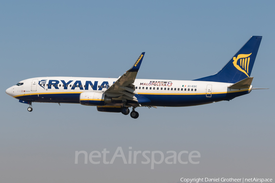 Ryanair Boeing 737-8AS (EI-EGC) | Photo 156899