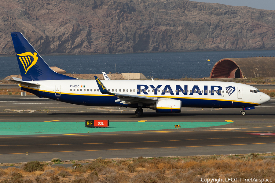 Ryanair Boeing 737-8AS (EI-EGC) | Photo 262101