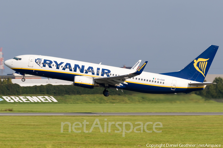 Ryanair Boeing 737-8AS (EI-EGD) | Photo 187209