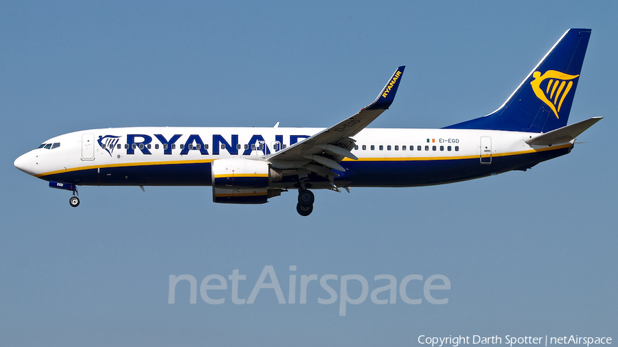 Ryanair Boeing 737-8AS (EI-EGD) | Photo 358247