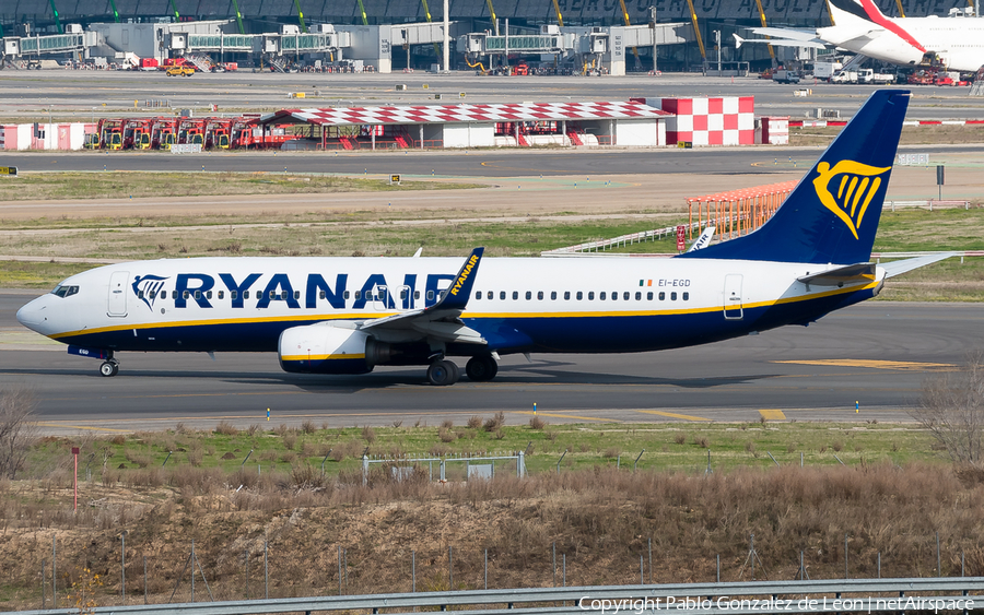 Ryanair Boeing 737-8AS (EI-EGD) | Photo 336116