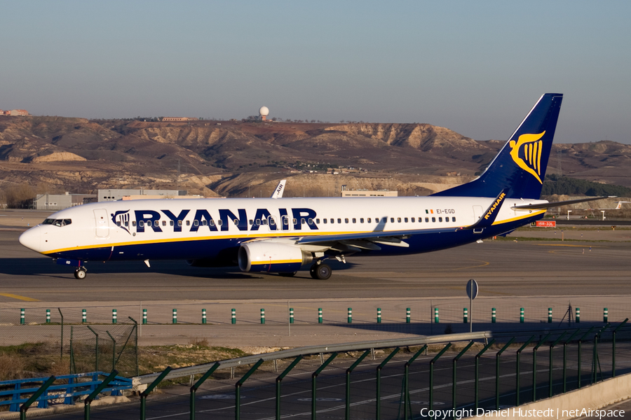 Ryanair Boeing 737-8AS (EI-EGD) | Photo 542246