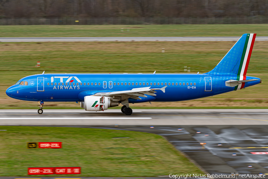 ITA Airways Airbus A320-216 (EI-EIA) | Photo 604382