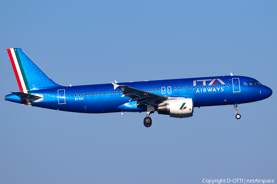 ITA Airways Airbus A320-216 (EI-EIC) | Photo 562869