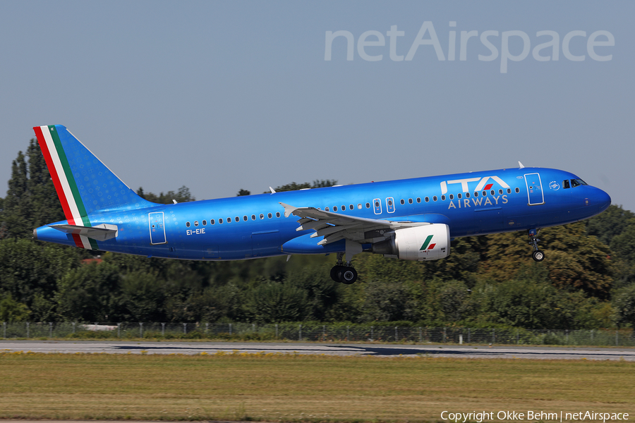 ITA Airways Airbus A320-216 (EI-EIE) | Photo 522207