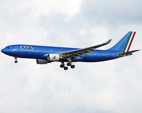 ITA Airways Airbus A330-202 (EI-EJO) at  Rome - Fiumicino (Leonardo DaVinci), Italy