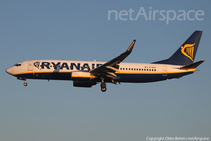 Ryanair Boeing 737-8AS (EI-EKA) | Photo 310998