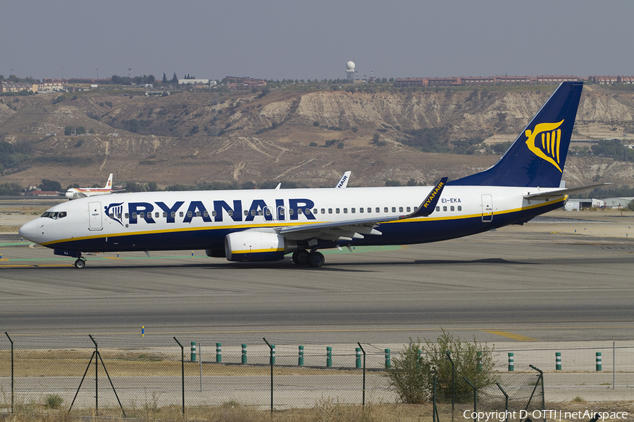 Ryanair Boeing 737-8AS (EI-EKA) | Photo 370253