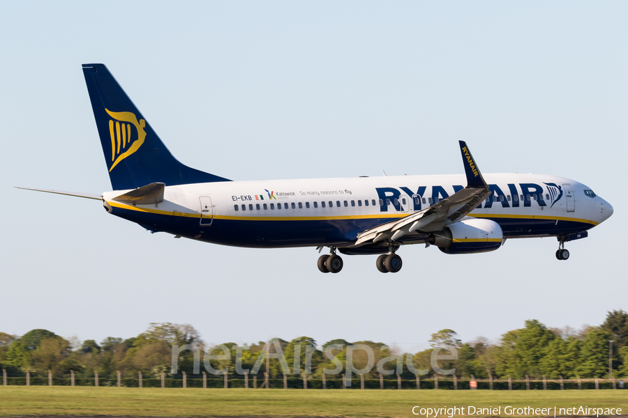 Ryanair Boeing 737-8AS (EI-EKB) | Photo 165188