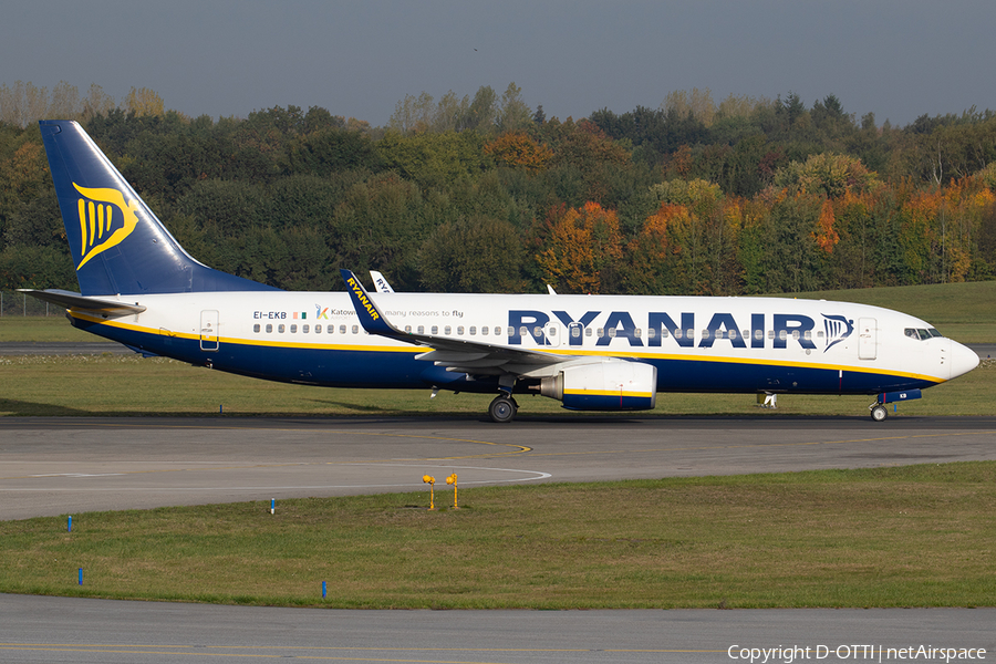 Ryanair Boeing 737-8AS (EI-EKB) | Photo 268399