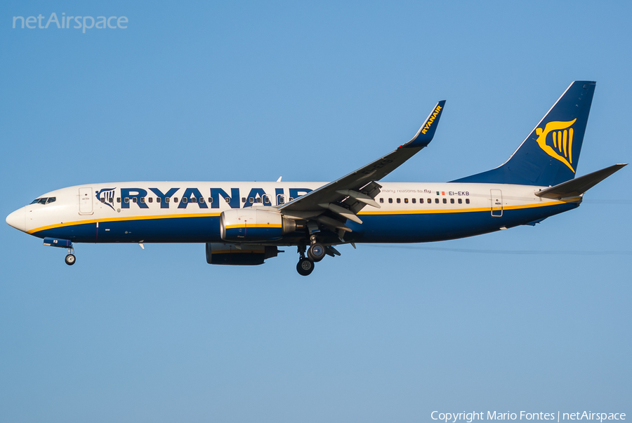 Ryanair Boeing 737-8AS (EI-EKB) | Photo 110131