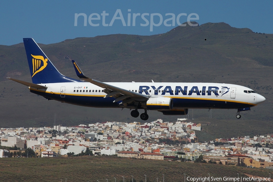 Ryanair Boeing 737-8AS (EI-EKF) | Photo 155099