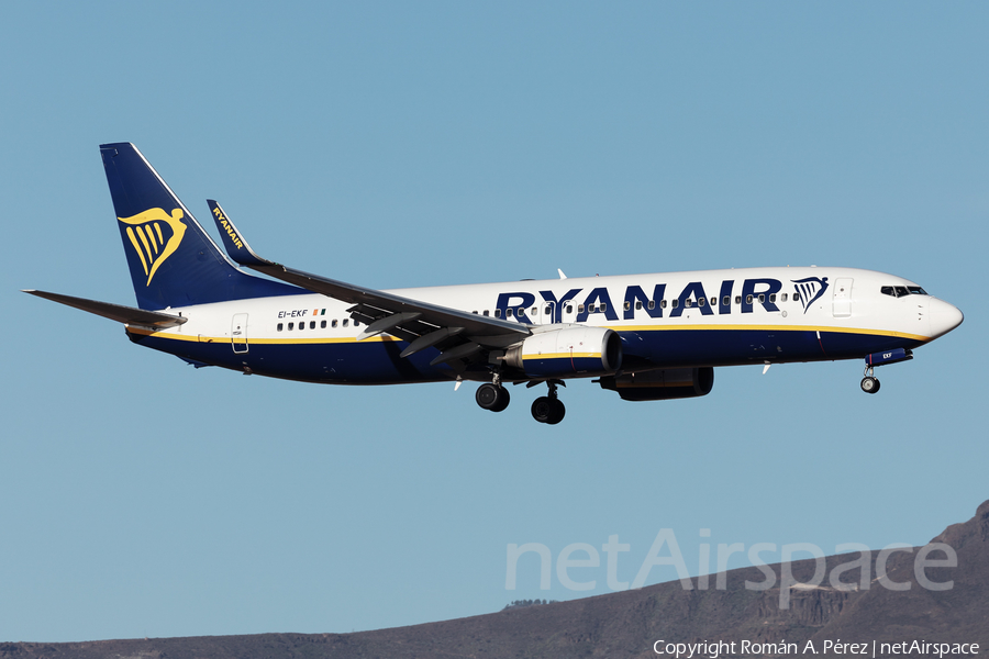 Ryanair Boeing 737-8AS (EI-EKF) | Photo 623692