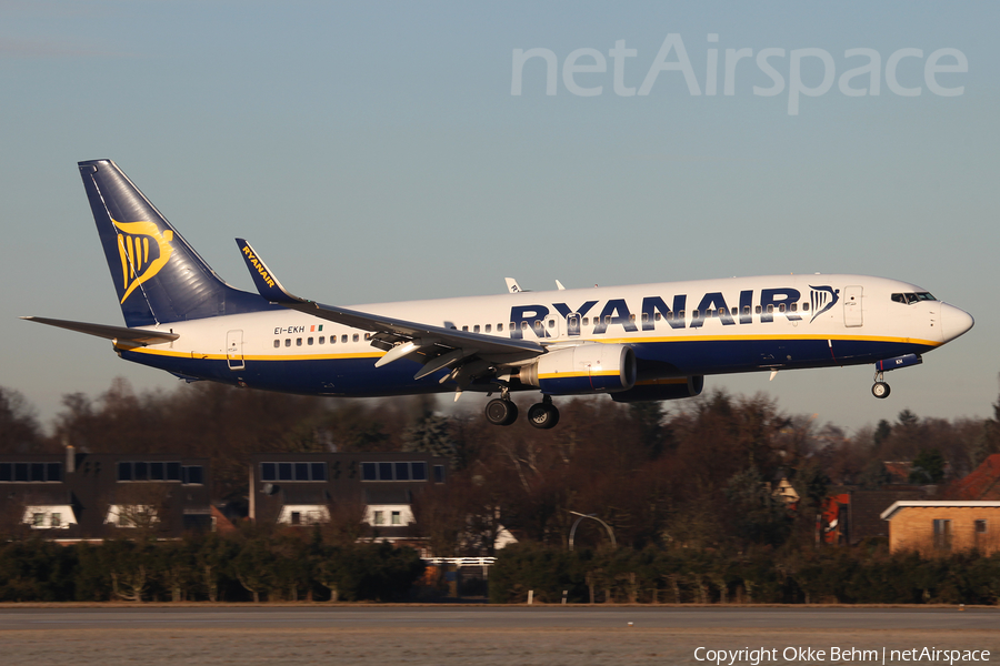 Ryanair Boeing 737-8AS (EI-EKH) | Photo 139220