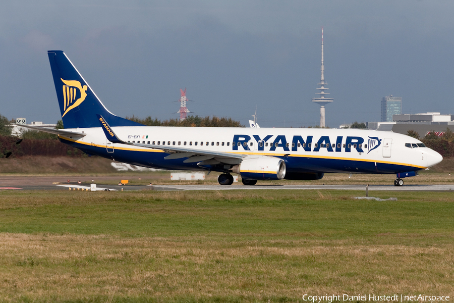 Ryanair Boeing 737-8AS (EI-EKI) | Photo 482303