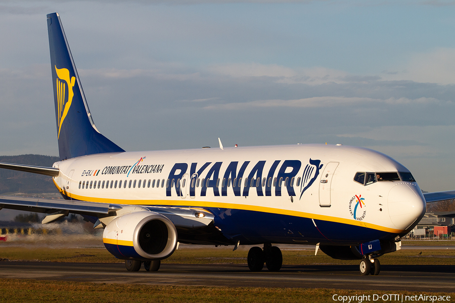 Ryanair Boeing 737-8AS (EI-EKJ) | Photo 331206