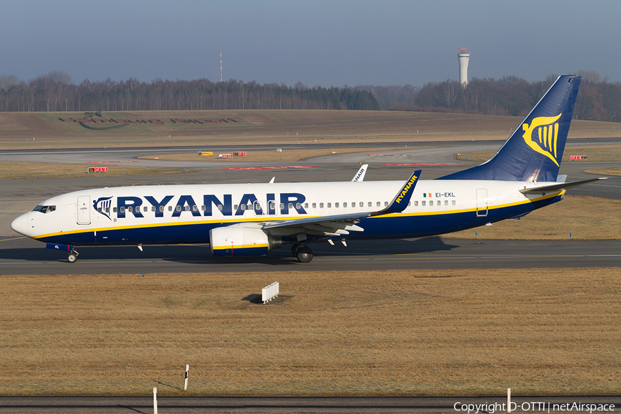 Ryanair Boeing 737-8AS (EI-EKL) | Photo 145627