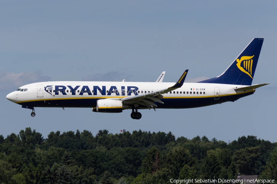 Ryanair Boeing 737-8AS (EI-EKM) | Photo 174831